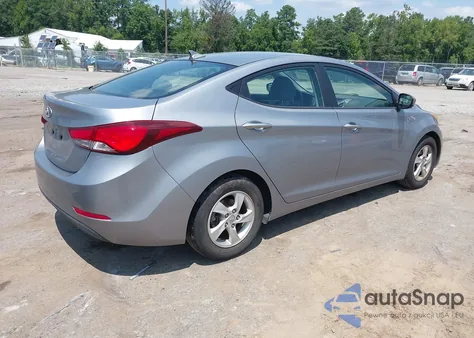 2014 Hyundai Elantra Se из США, поврежденный, VIN KMHDH4AE4EU147025